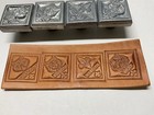 4 Vtg Craftool Co Usa 3d Leather Stamps Cub Scouts See Pictures 1   x1 1 8   