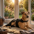 Adjustable Dog Knee Brace Acl Ccl Hind Leg Support For Senior Dogs Recovery