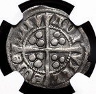 England  Edward I  1272-1307  Silver Penny  Bury St  Edmunds  S-1418  Ngc Xf40