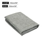 Grey Speaker Mesh Grill Stereo Fabric Dustproof 100cm X 150cm 39  X 59 