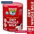 Horizon Organic Instant Dry Whole Milk Powder  30 6 Oz  Usda Organic  Non-gmo