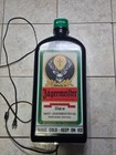 Jagermeister Light Up Bottle Bar Sign 24x10     Working     Man Cave Bar Display