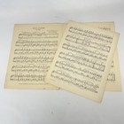 Jack Mills Johann Strauss Blue Danube Waltzes Piano Sheet Music Cream Vtg