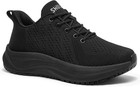 Women Non Slip Work Shoes Slip Resistant Arch Support Mesh Nurse Sneakers Black