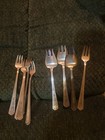 Vtg Silverplate Flatware Set For 4 Matching 
