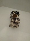 Vintage Black   White Cat Planter Vase Japan