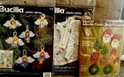 Lot 3 Cross Stitch Kits Felt Canvas Paragon 8617 Bucilla 6159 6178 Xmas Christ