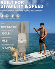 Inflatable Stand Up Paddle Board With Sup Board Accessories  Anti-slip Eva Deck 