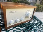Klh Model Eight Tube Table Radio   Speaker Vtg 60s Wood Kloss