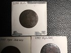Five New Jersey Colonials In The Lot  Including 1 1786 Four 1787 See Photos
