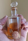 1880s Cashmere Bouquet Colgate   Co Ny Emb Bottle With Label   Original Perfume