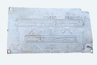 Minneapolis-moline Metal Serial No  Plate Mdl Re 79352 Vintage Tractor Tag