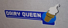 Vintage Dairy Queen Ice Cream Cone Shake Restaurant 15  Metal Milk Blizzard Sign
