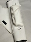 Vintage Neet Archery Target Quiver White Vinyl New Old Stock 3-tube Pocket