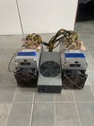 2x Bitmain Antminer L3  Miner W  2600w Psu 220v Doge Ltc Asic