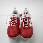  New Balance Baseball Cleat Men s Red Used 12