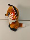 Ty Beanie Boos Slick The Fox New Mwmt 6  15cm Rare