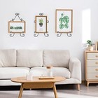 3 Pack 16 Inch Wall Mount Plate Display Hanger Large Wall Easel Holder Vertical 