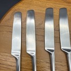 Vtg Dansk Jhq France Thistle Butter Spreader Satin Stainless Flatware Set Of 6