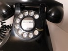A Nice Cleaned Antique Western Electric Dial 302 Telephone   Tested Working