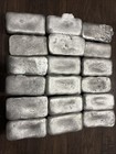 Aluminum Bars ingots Hand Poured 35 lbs