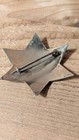 Authentic Antique Obsolete Early 1900 s Generic Police Nickel Six Star Badge
