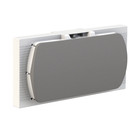 Comfort Zone 9-inch Dual Window Fan With Reversible Exhaust  2 Speeds  White