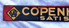 Vintage Metal Copenhagen Snuff Chew Tobacco Sign Rare One  Early Cw Weymans One