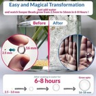 Water Gel Beads 20000pcs Transparent Water Gel Ball Faux Pearls Decoration
