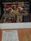 1992 Base Toys Crossbows And Catapults Grand Battleset Game 100  Complete Nice 