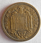 1947  53   Spain Peseta  - Great Coin - Free Ship - Spain Bin  c-25