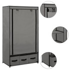 Clothing Rack Portable Wardrobe Closet Clothes Storage Organizer Fabric Vidaxl