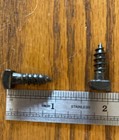 1 4 X 3 4 Lag Bolt Antique Style Square Head Steel  Black Oxide Free Shipping
