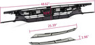 Front Upper Hood Bumper Grille   Eye Lid Compatible With Honda Civic 10th 2016 2