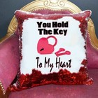 Magic Mermaid Photo Reveal   Pillow Case   Insert Personalised Sequin Cushion