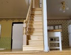 Dollhouse Stairs Staircase Assembled With Railing 1 12 Scale For 9  Ceilings