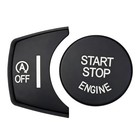 For Bmw Start Stop Button Cover X3 F25 2010-2016  X5 F15 F25 Start Button Black