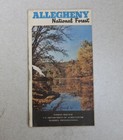 1980 Allegheny National Forest Map Free Shipping  1672 D-1