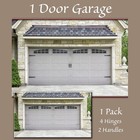 Decorative Garage Door Accents Magnetic Handle Hinge Carriage House Hardware Kit