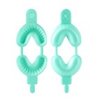 Azdent Dental Disposable Fluoride Dual Arch Trays For Gel   Foam Small Size 50pc