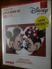 True Love Minnie Mouse Latch Hook Kit 15x20 Disney Home Mickey Collection