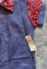 Nos Kid   s All American Playwear Mushroom Themed Jumpsuit Sz 24 Months Vintage