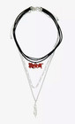 Slipknot Logo Necklace Set Of 3 New On Card