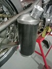 Tinworksinc Harley chopper bobber sportster vertical Oil Tank 4-1 2  