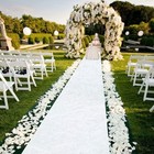 White Aisle Runner For Wedding Ceremony Velvet Aisle Runner Rug 5x20ft Carpet 