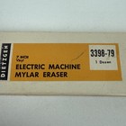 Vintage Dietzgen 7    Erasers For Electric Erasing Machine 3398-79