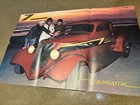 Zz Top Eliminator Original Official Promo Poster 1983 Album Warner Bros  Rare