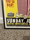 Green Day   Blink 182 Dry Mounted 2002 Concert Poster - 14x22 Metal Frame Rare