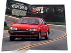 1989 Mazda 323 16-page Original Sales Brochure Catalog - 323 Gtx Turbo