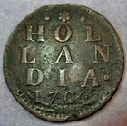 Certificate Of Authenticity 1702 Colonial New York Penny Copper Cent Hollandia M